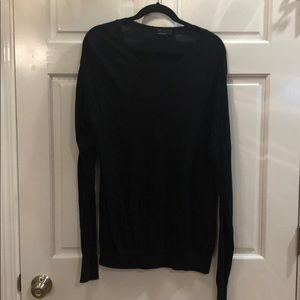 Black sweater dress